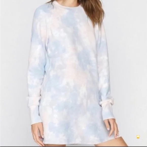 SIZE M SPIRITUAL GANGSTER TIE DYE OLIVIA SWEATSHIRT DRESS - Picture 9 of 15